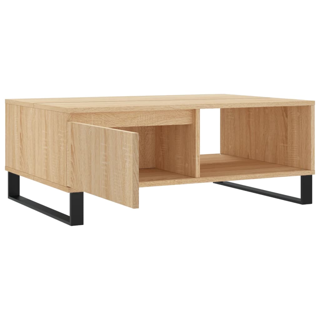 Coffee Table Sonoma Oak 90x60x35 cm Engineered Wood