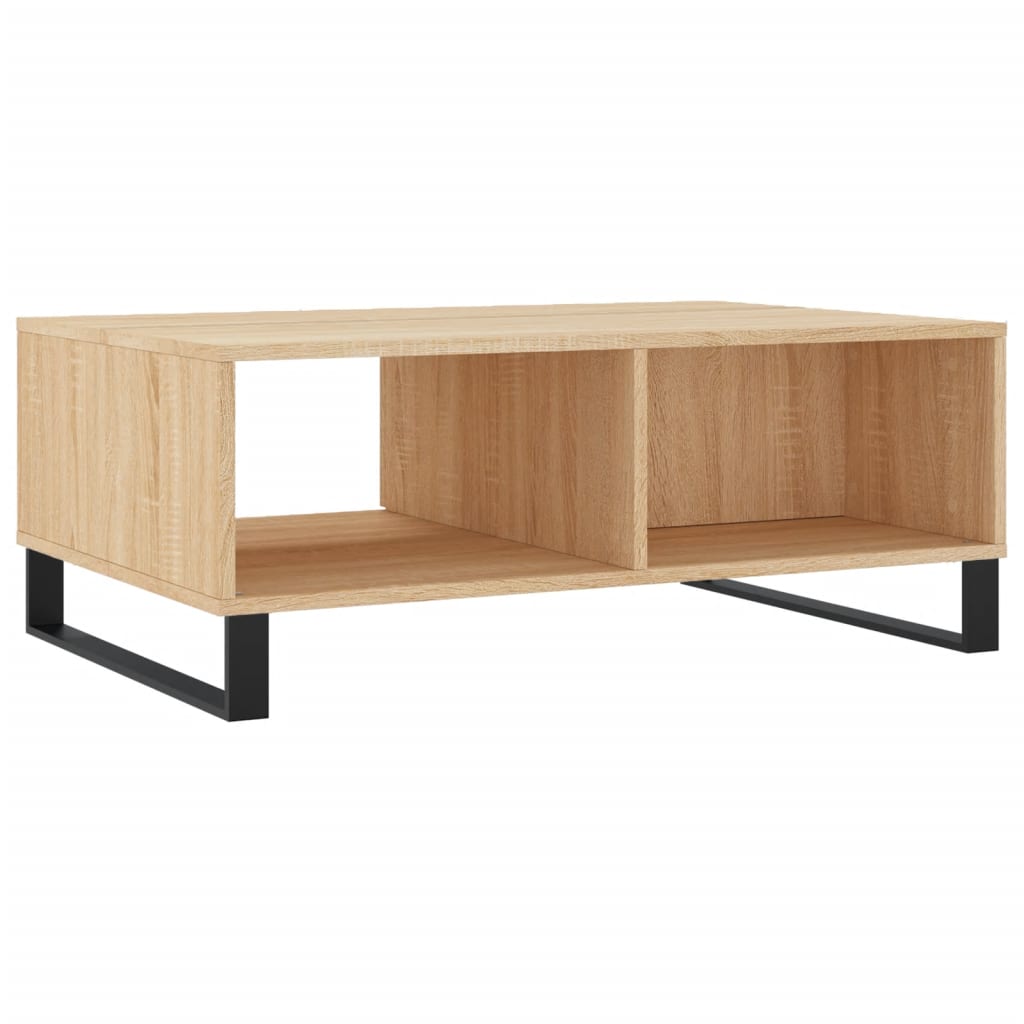 Coffee Table Sonoma Oak 90x60x35 cm Engineered Wood