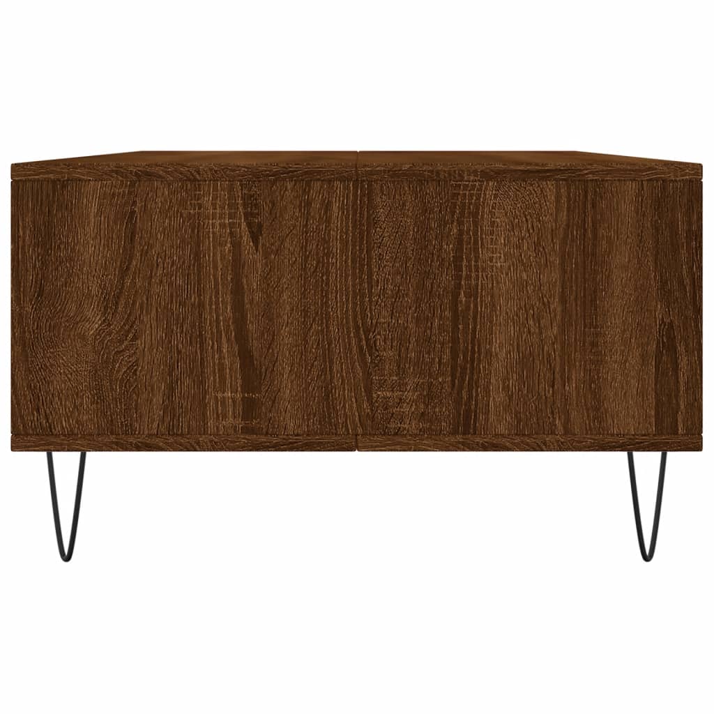 Coffee Table Brown Oak 104x60x35 cm Engineered Wood