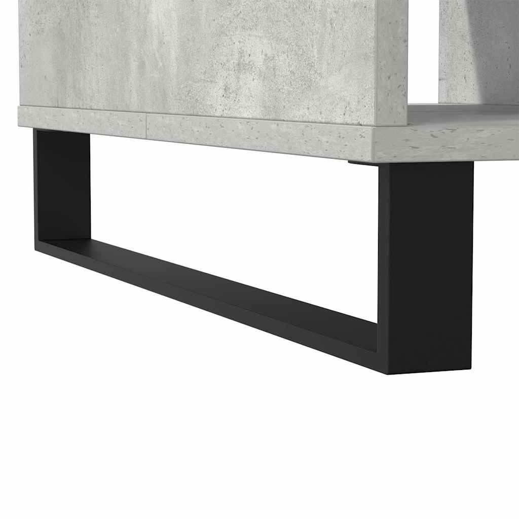 Coffee Table Concrete Grey 104x60x35 cm Engineered Wood