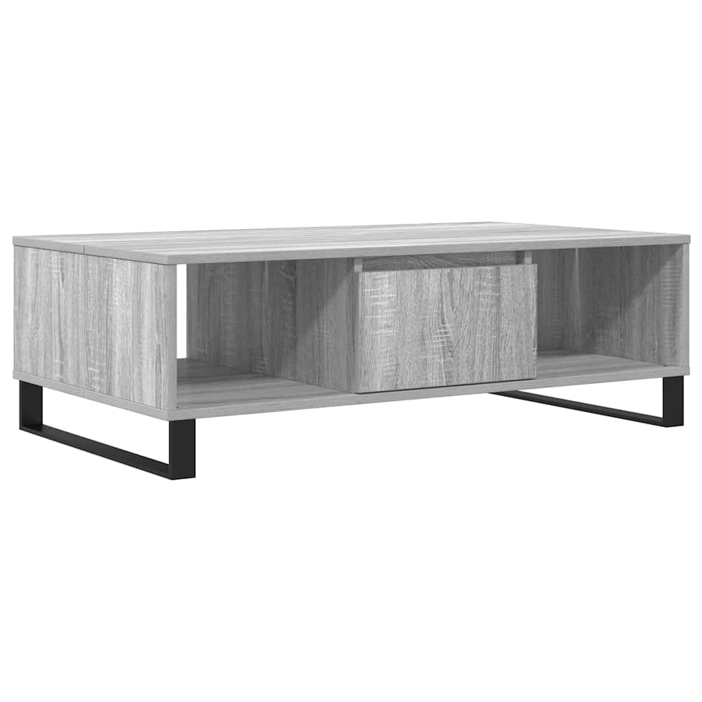 Coffee Table Grey Sonoma 104x60x35 cm Engineered Wood