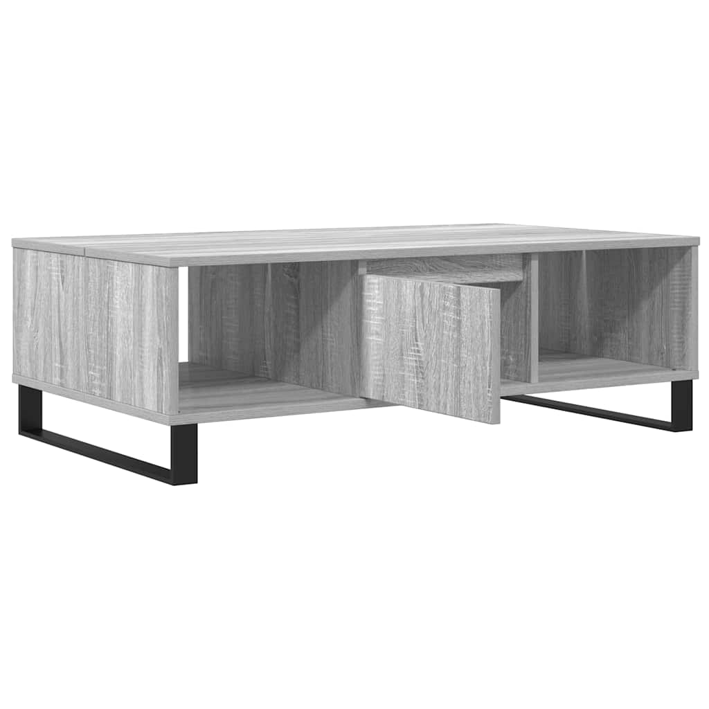 Coffee Table Grey Sonoma 104x60x35 cm Engineered Wood
