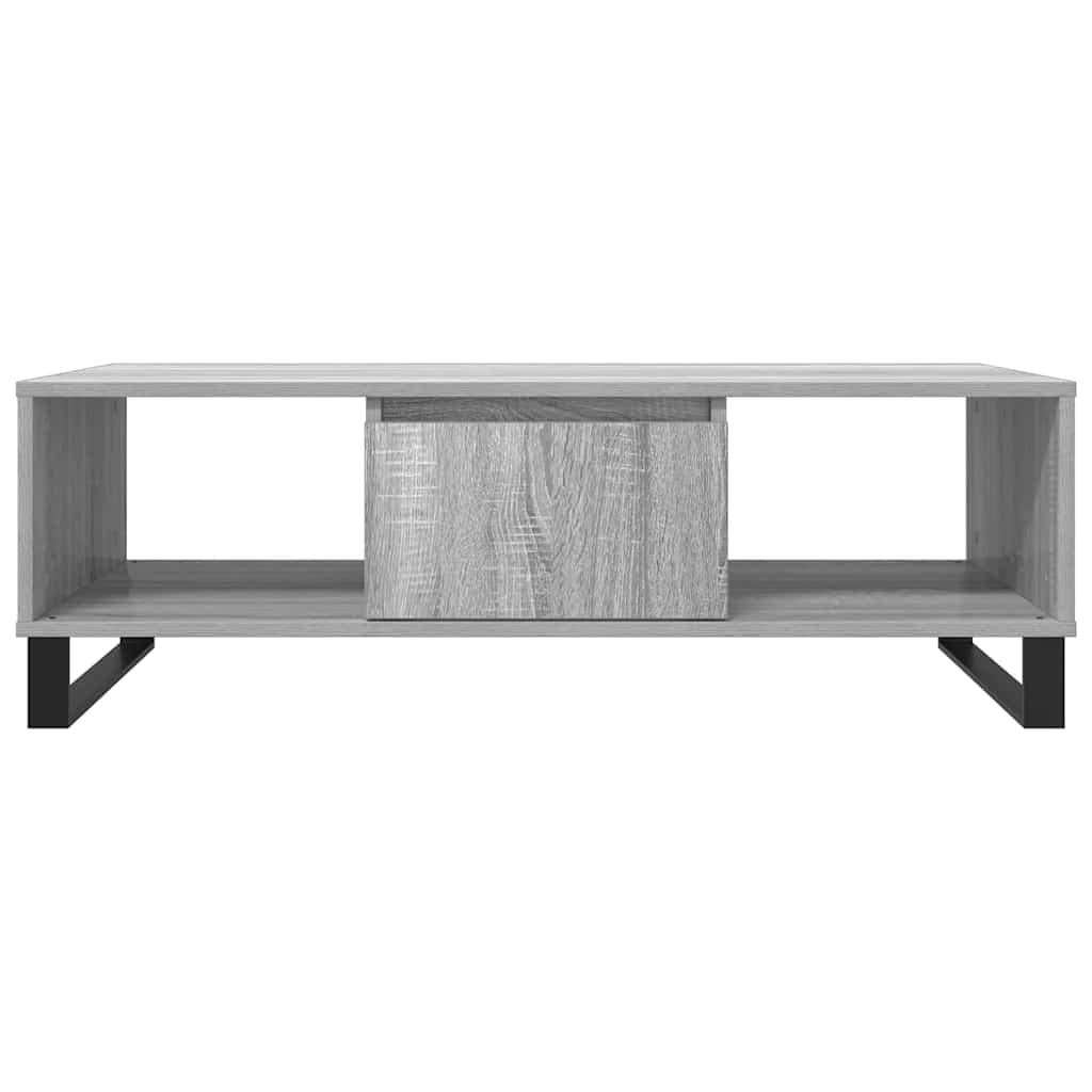 Coffee Table Grey Sonoma 104x60x35 cm Engineered Wood