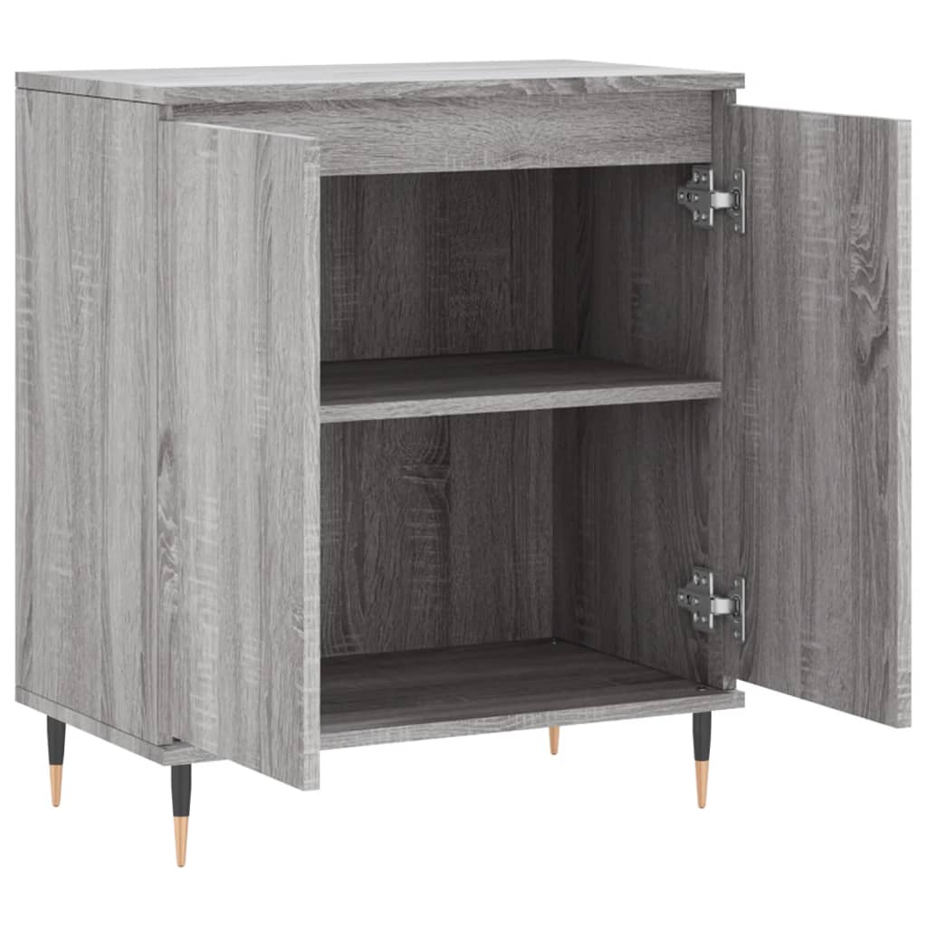 Sideboard Grey Sonoma 60x35x70 cm Engineered Wood