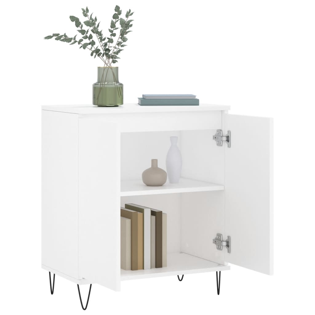 Sideboard White 60x35x70 cm Engineered Wood
