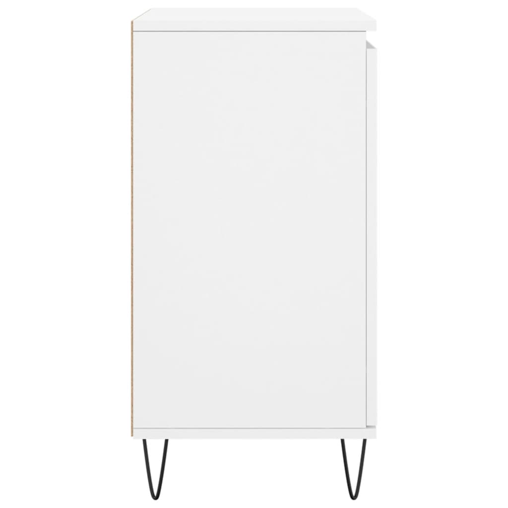 Sideboard White 60x35x70 cm Engineered Wood