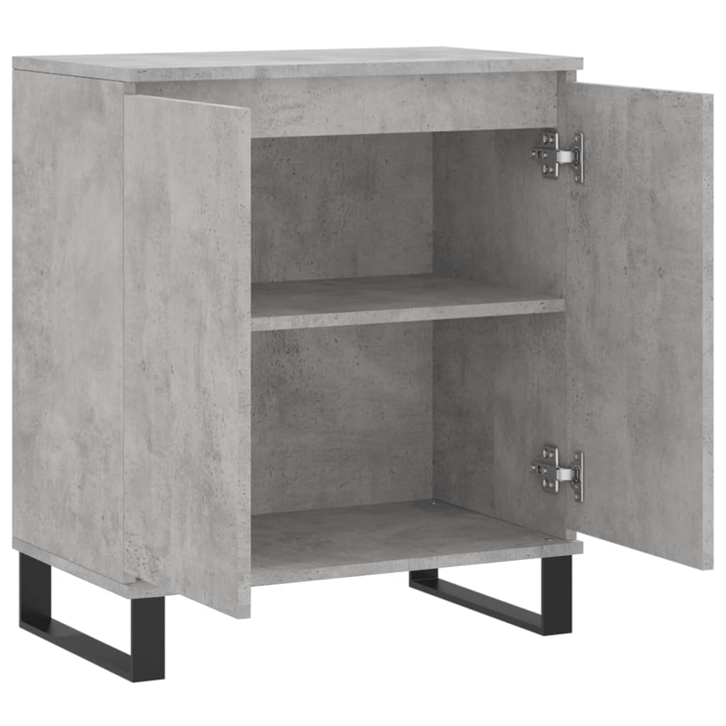 Sideboard Concrete Grey 60x35x70 cm Engineered Wood