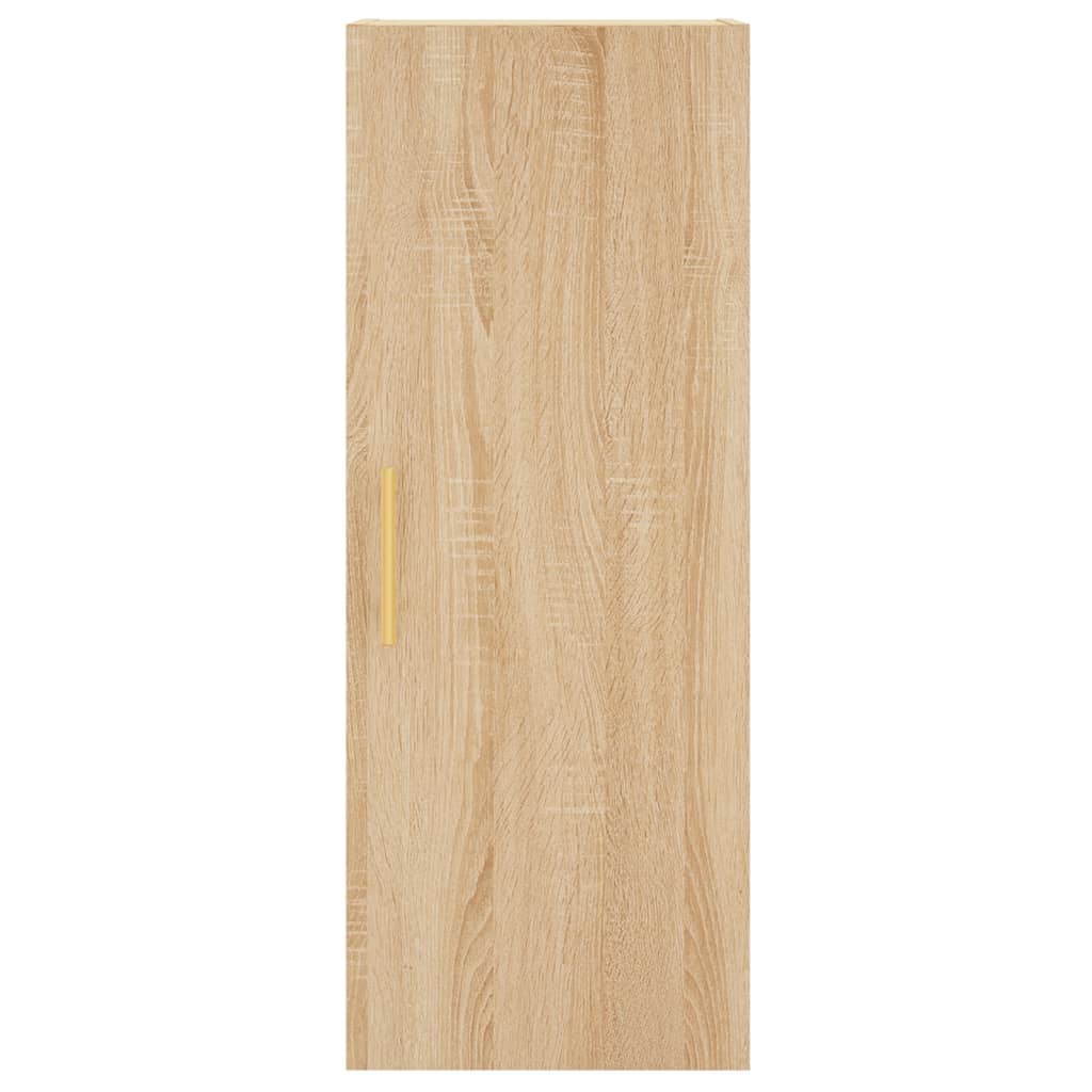 Wall Mounted Cabinet Sonoma Oak 34,5x34x90 cm