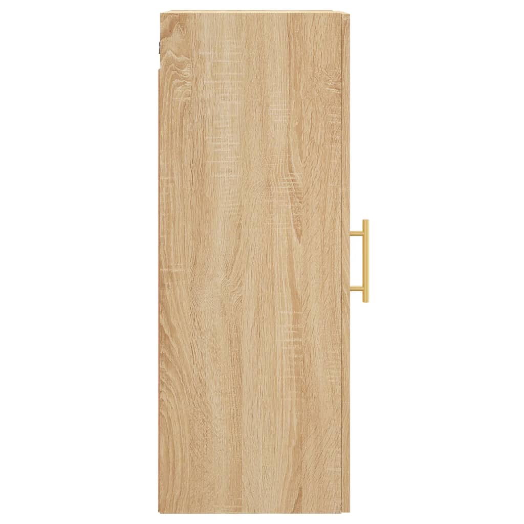 Wall Mounted Cabinet Sonoma Oak 34,5x34x90 cm