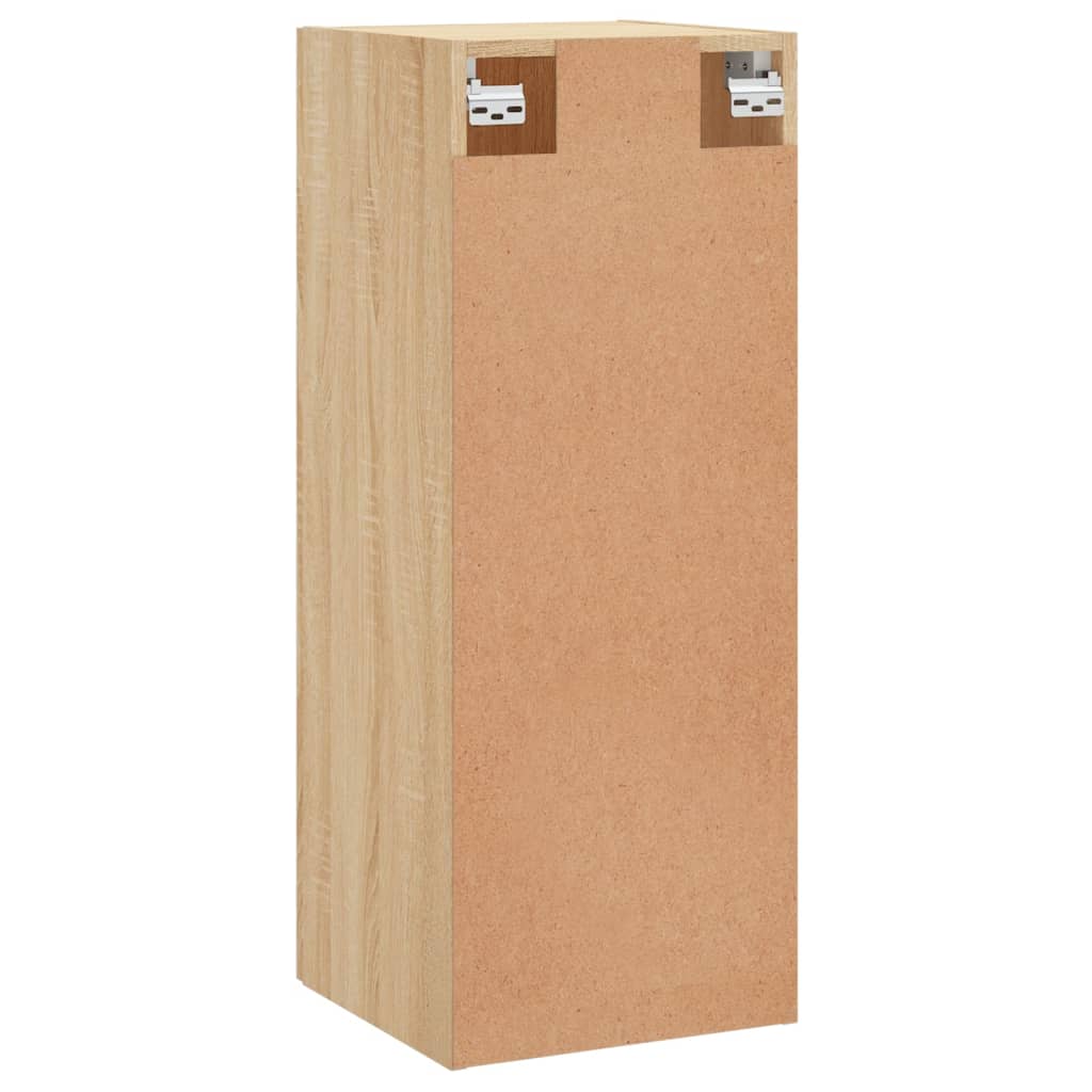 Wall Mounted Cabinet Sonoma Oak 34,5x34x90 cm