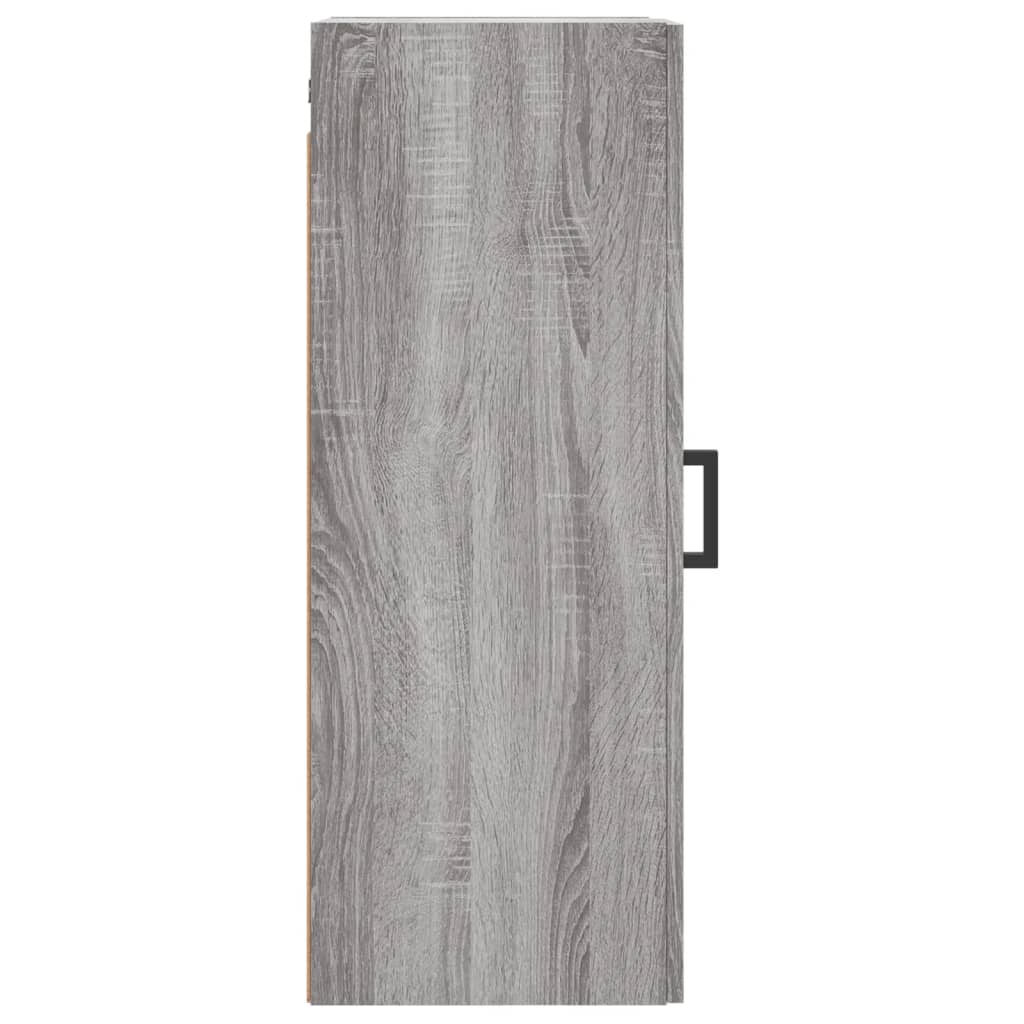 Wall Mounted Cabinet Grey Sonoma 34,5x34x90 cm