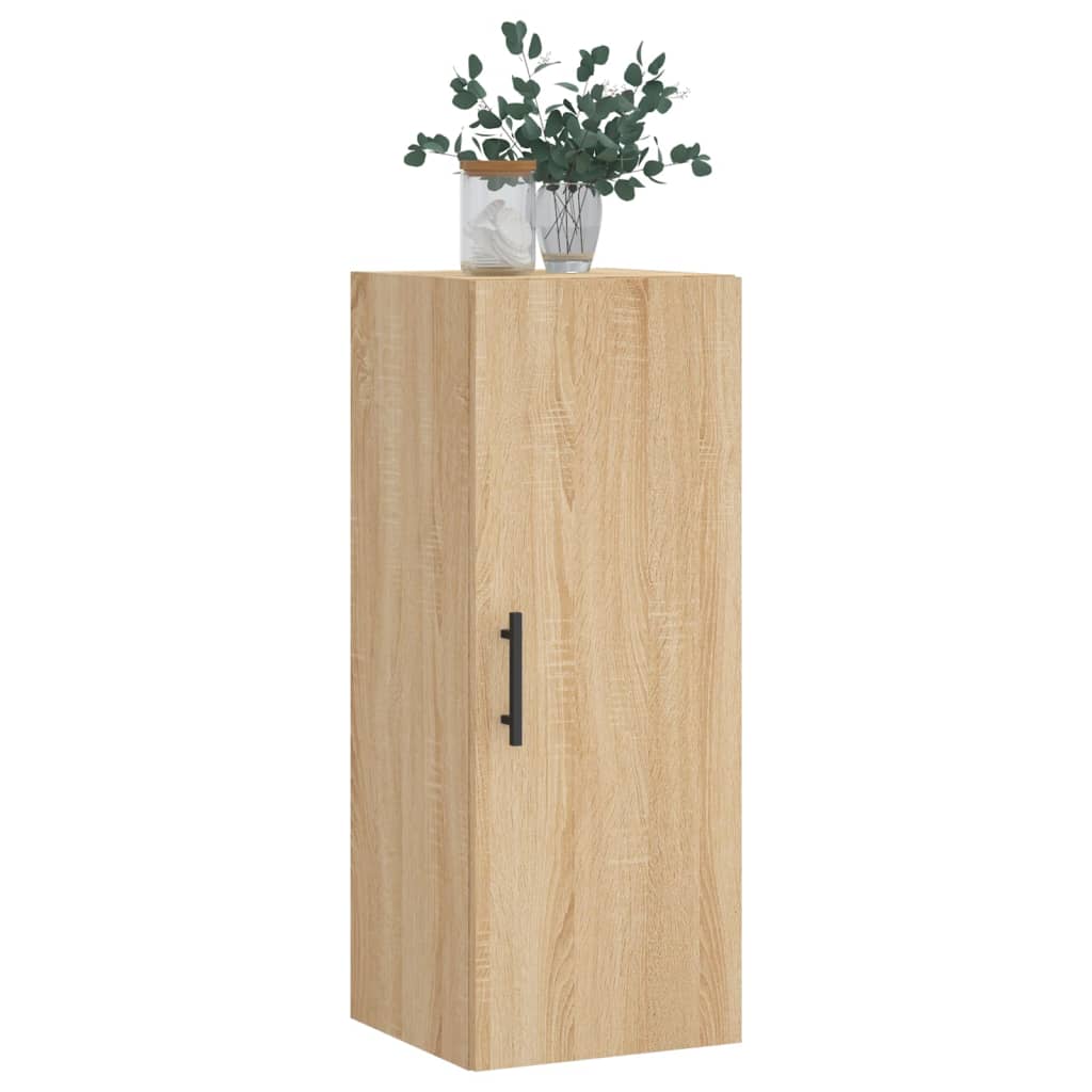 Wall Mounted Cabinet Sonoma Oak 34,5x34x90 cm
