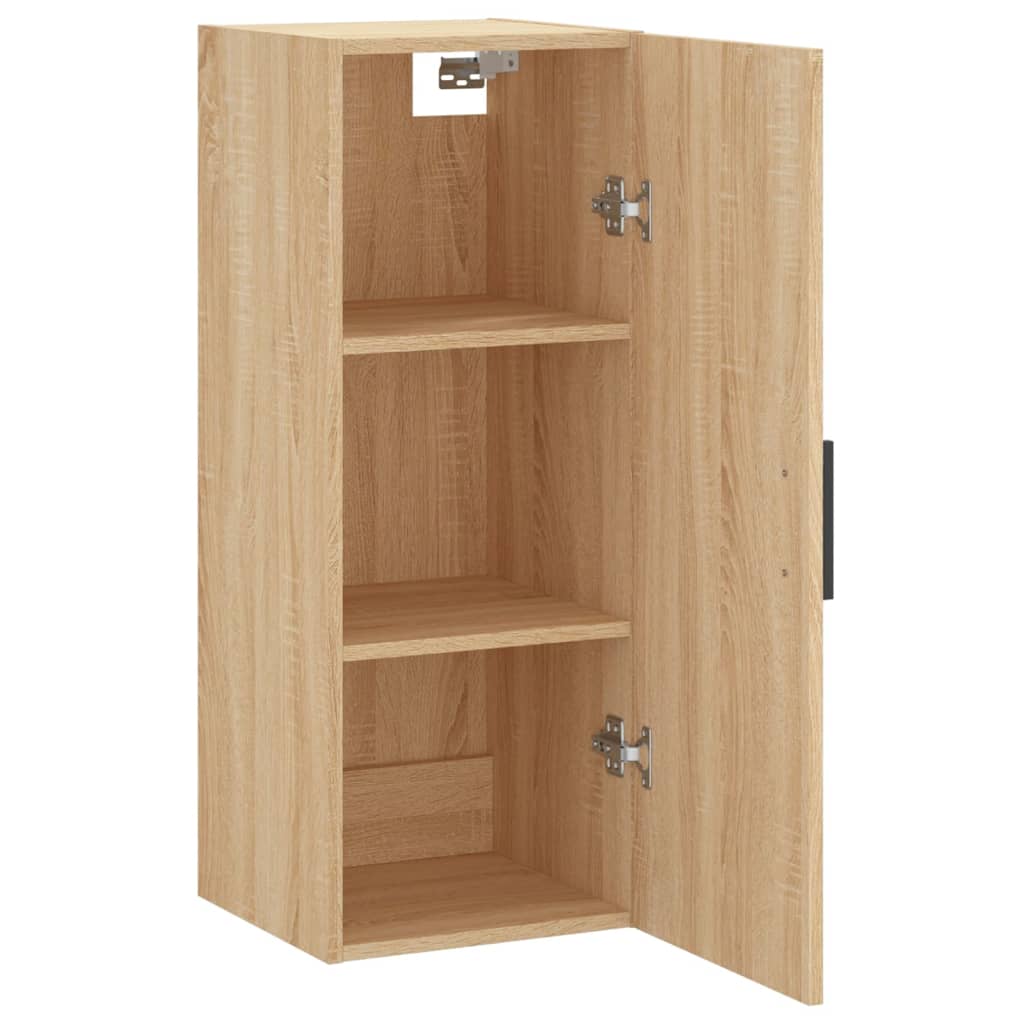 Wall Mounted Cabinet Sonoma Oak 34,5x34x90 cm