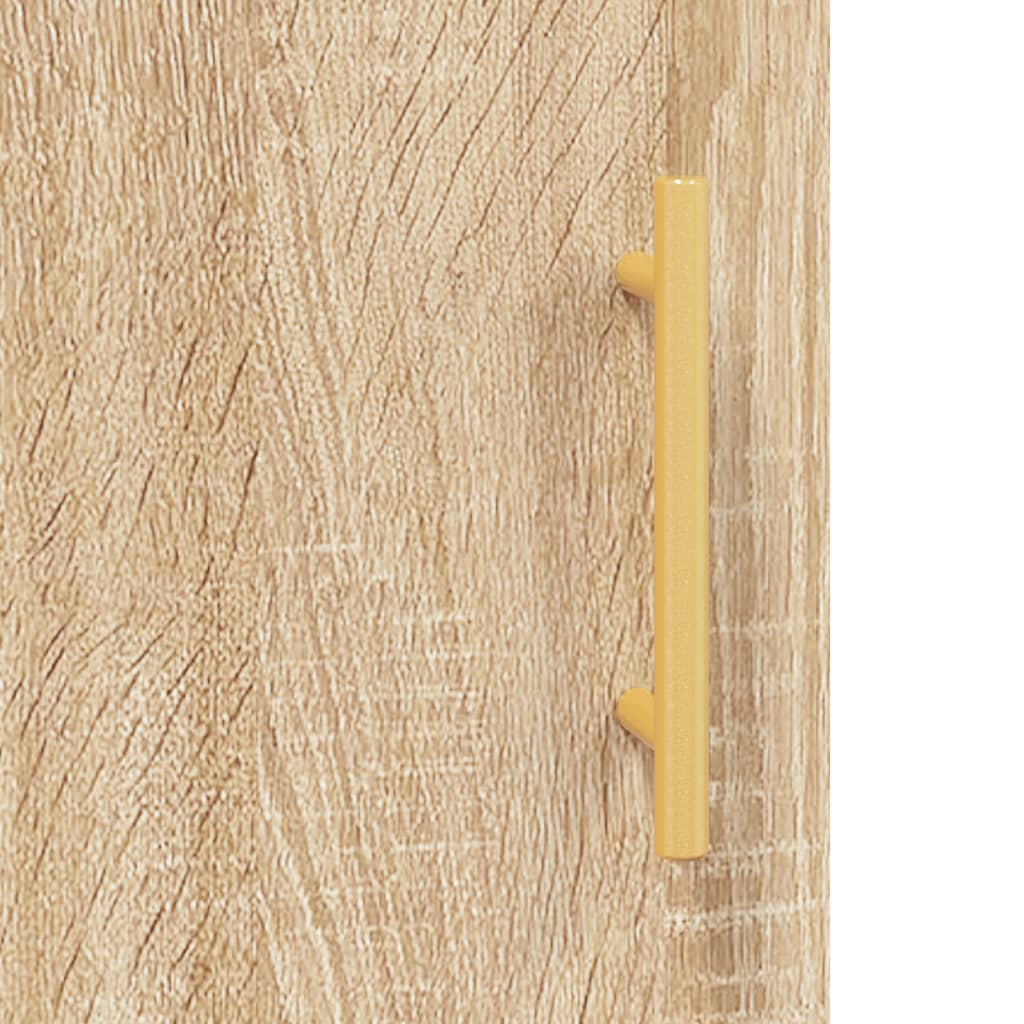 Wall Mounted Cabinet Sonoma Oak 34,5x34x90 cm