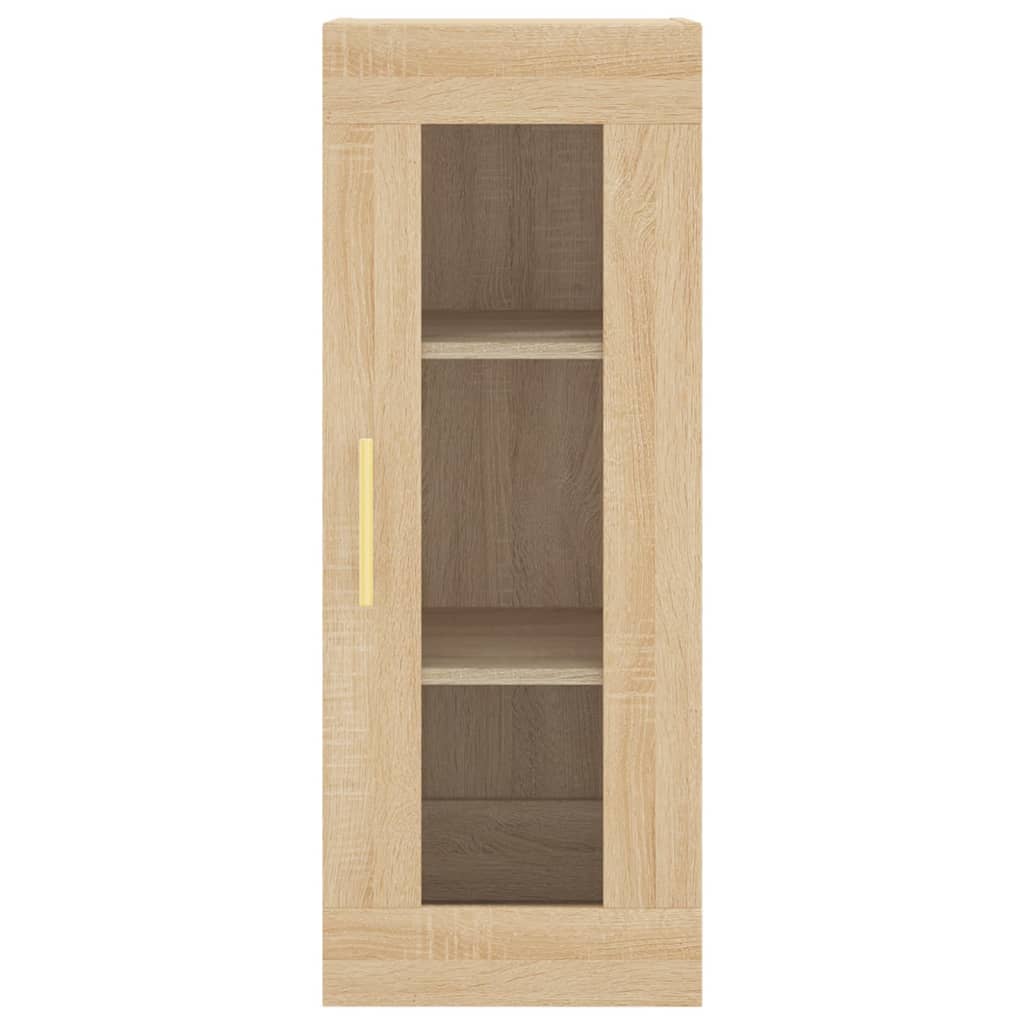 Wall Mounted Cabinet Sonoma Oak 34,5x34x90 cm