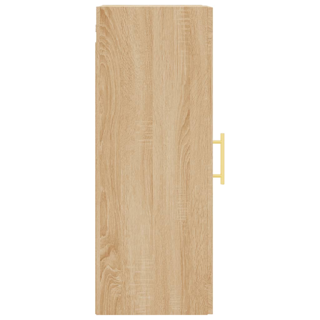 Wall Mounted Cabinet Sonoma Oak 34,5x34x90 cm