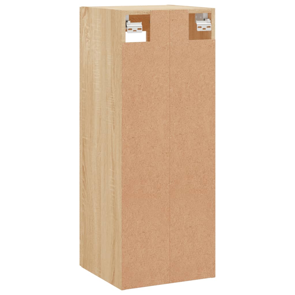 Wall Mounted Cabinet Sonoma Oak 34,5x34x90 cm