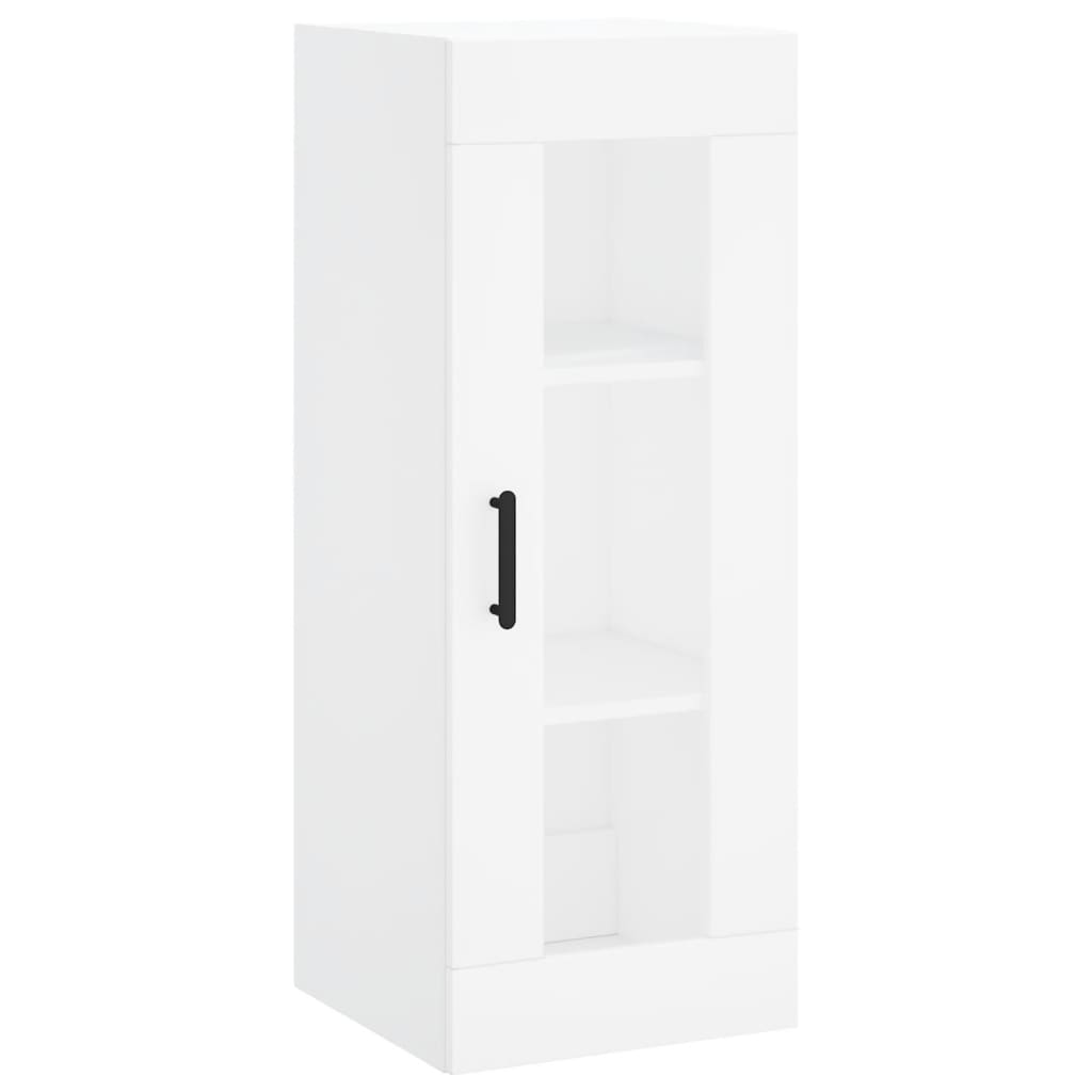 Wall Mounted Cabinet White 34,5x34x90 cm