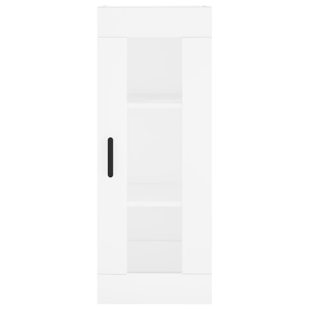 Wall Mounted Cabinet White 34,5x34x90 cm