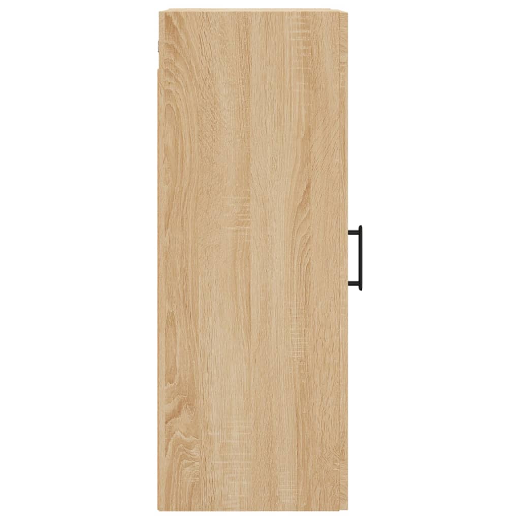 Wall Mounted Cabinet Sonoma Oak 34,5x34x90 cm