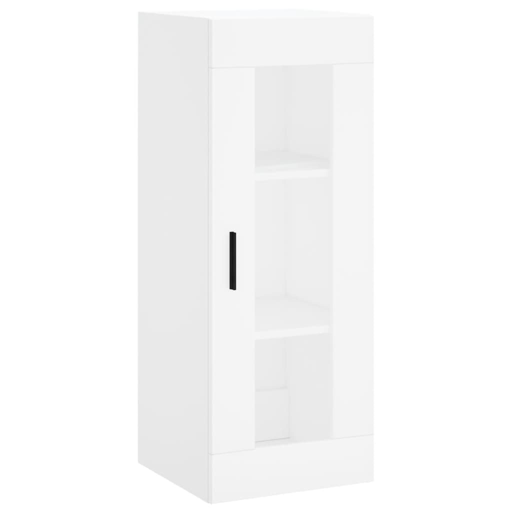Wall Mounted Cabinet White 34,5x34x90 cm