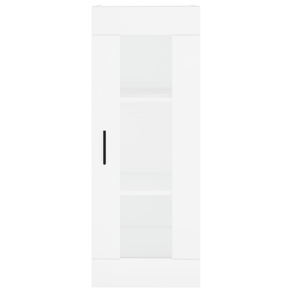Wall Mounted Cabinet White 34,5x34x90 cm