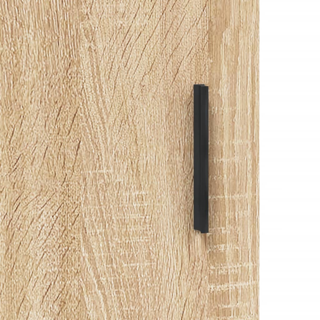 Wall Mounted Cabinet Sonoma Oak 34,5x34x90 cm