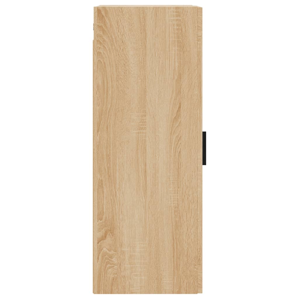 Wall Mounted Cabinet Sonoma Oak 34,5x34x90 cm