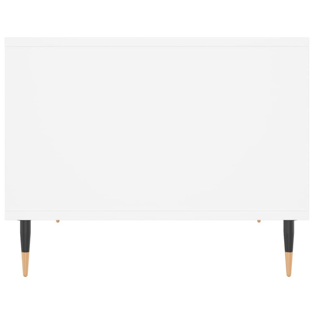 Coffee Table White 60x50x40 cm Engineered Wood