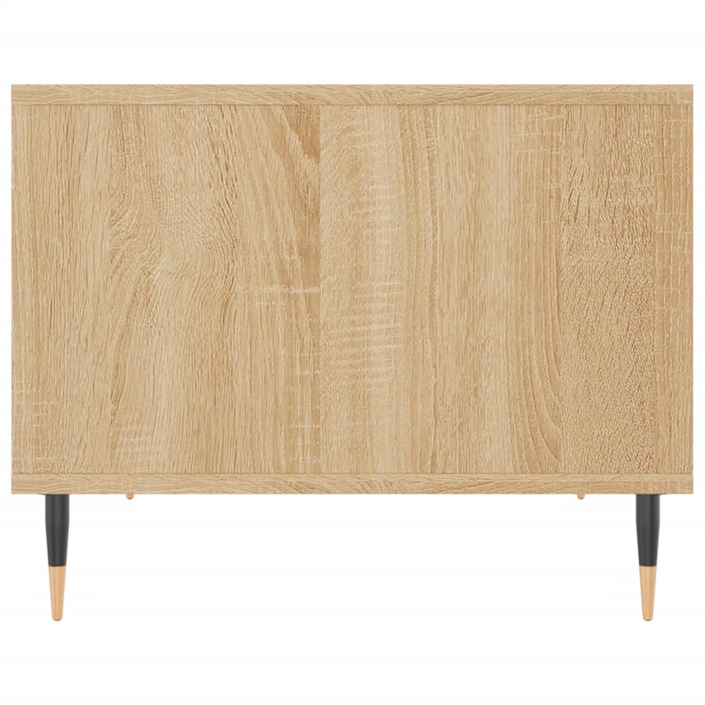 Coffee Table Sonoma Oak 60x50x40 cm Engineered Wood