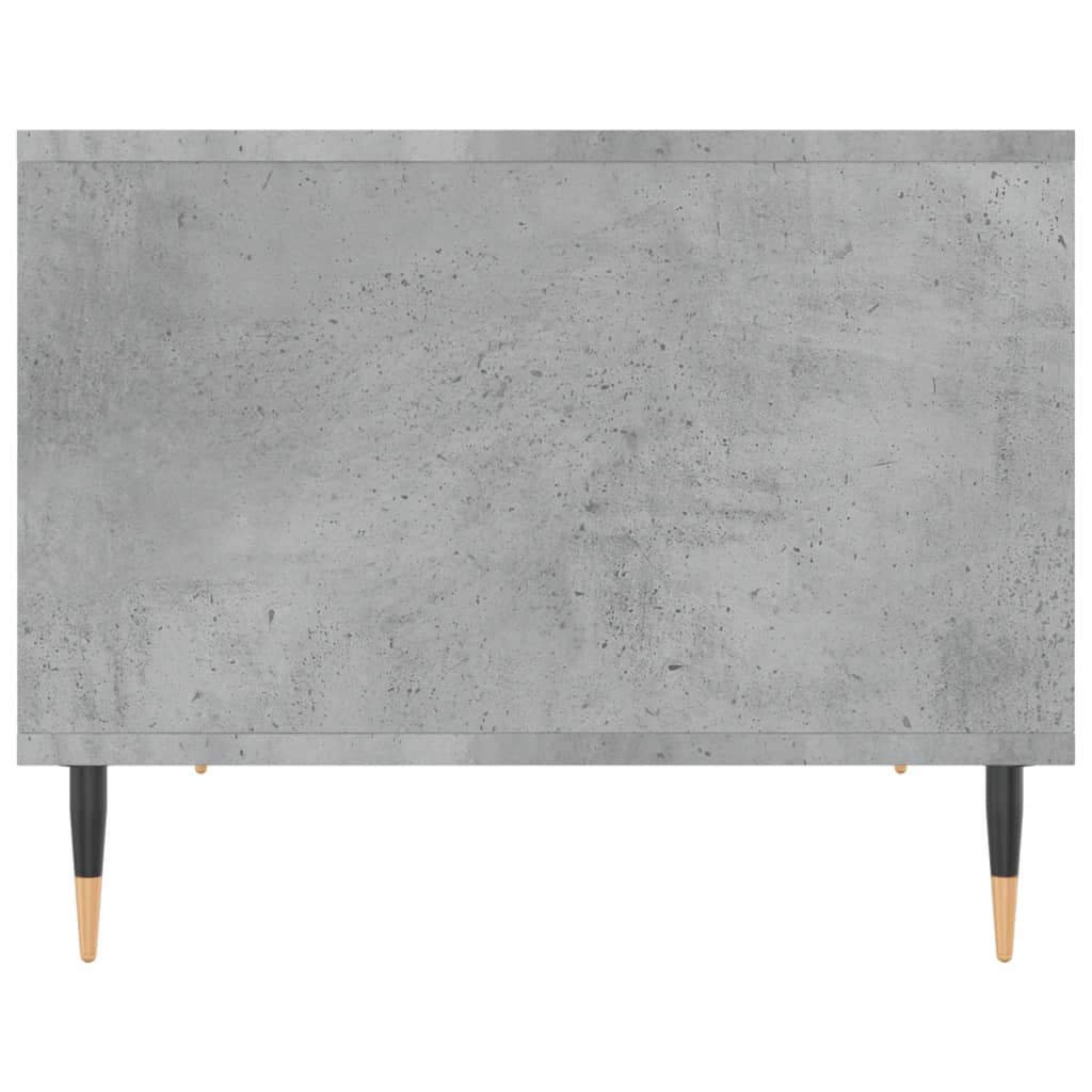 Coffee Table Concrete Grey 60x50x40 cm Engineered Wood