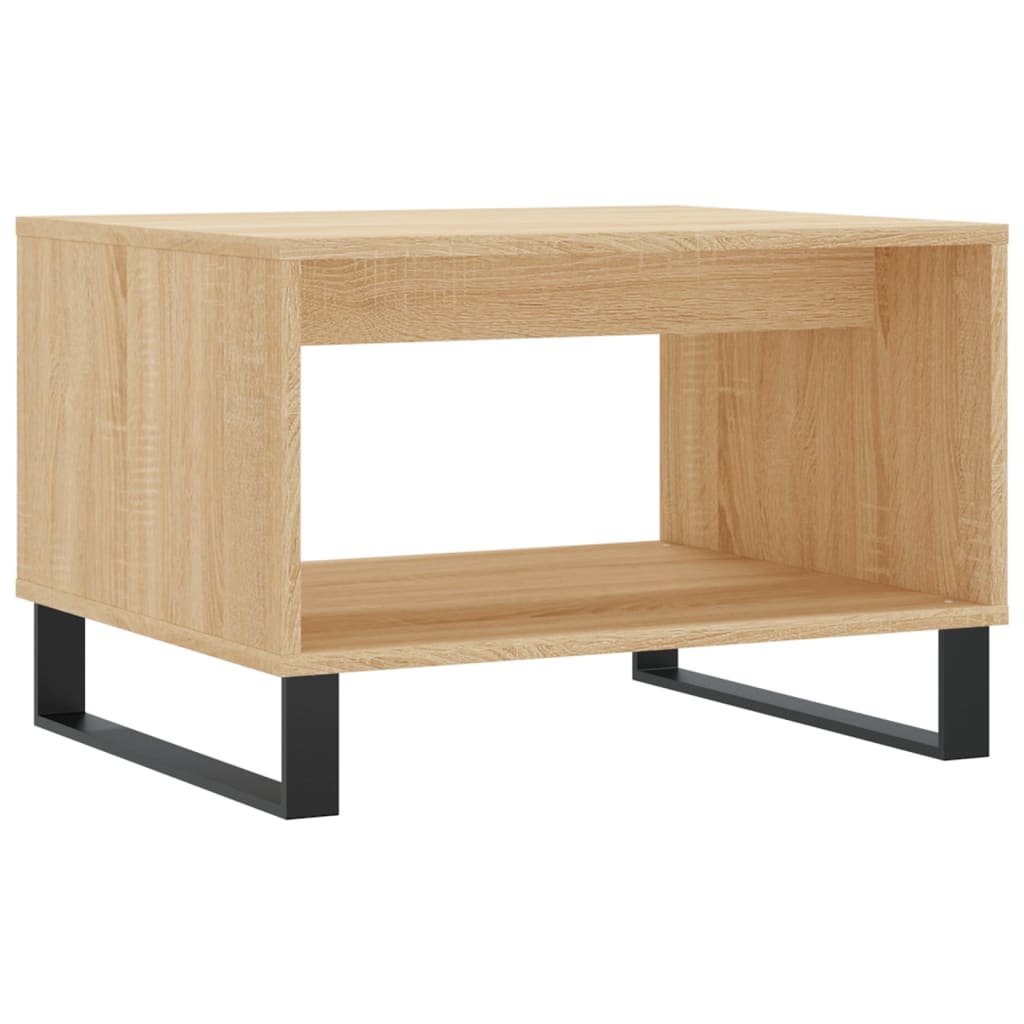 Coffee Table Sonoma Oak 60x50x40 cm Engineered Wood