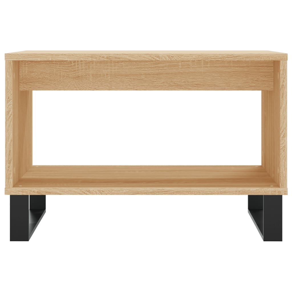 Coffee Table Sonoma Oak 60x50x40 cm Engineered Wood