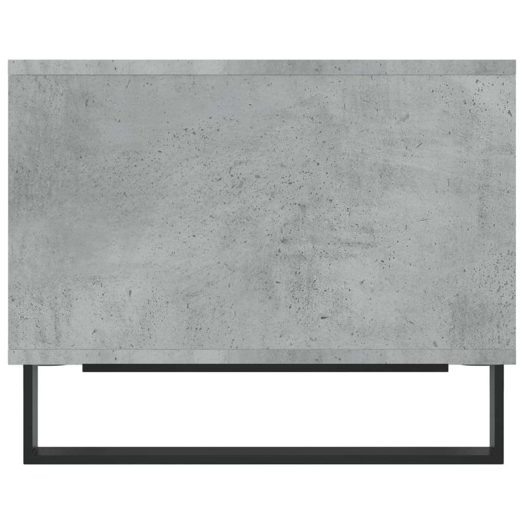 Coffee Table Concrete Grey 60x50x40 cm Engineered Wood