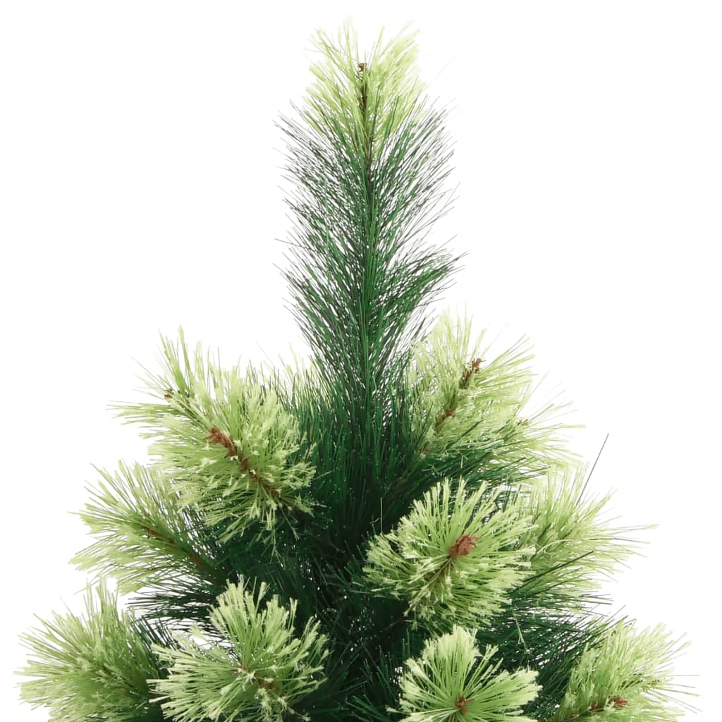 vidaXL Artificial Hinged Christmas Tree with Stand 120 cm