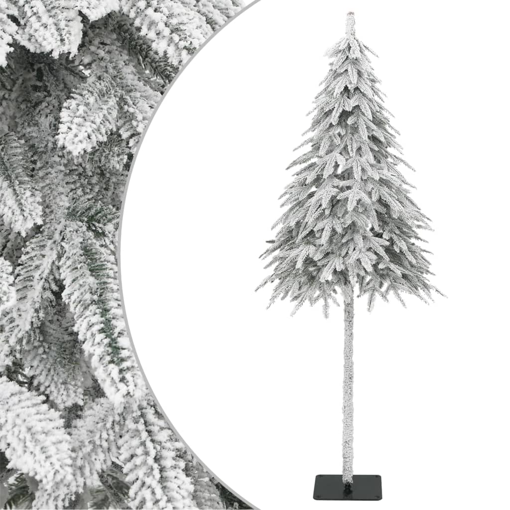 vidaXL Artificial Christmas Tree with Flocked Snow 180 cm