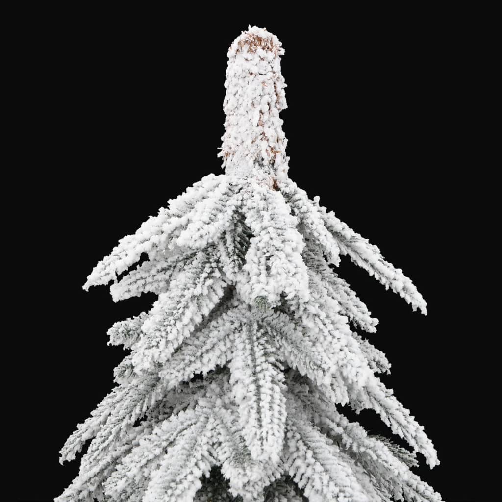 vidaXL Artificial Christmas Tree with Flocked Snow 180 cm