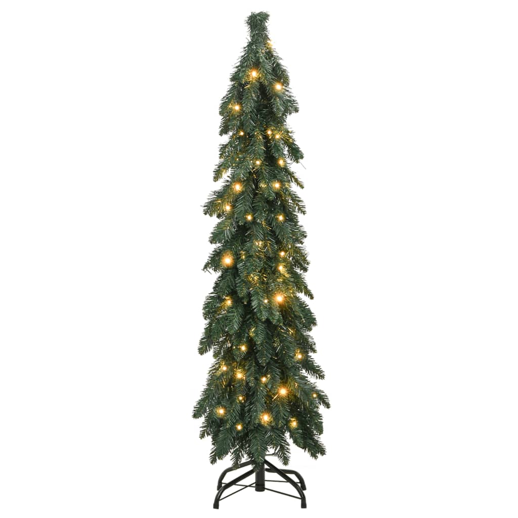 vidaXL Artificial Pre-lit Christmas Tree with 60 LEDs 120 cm