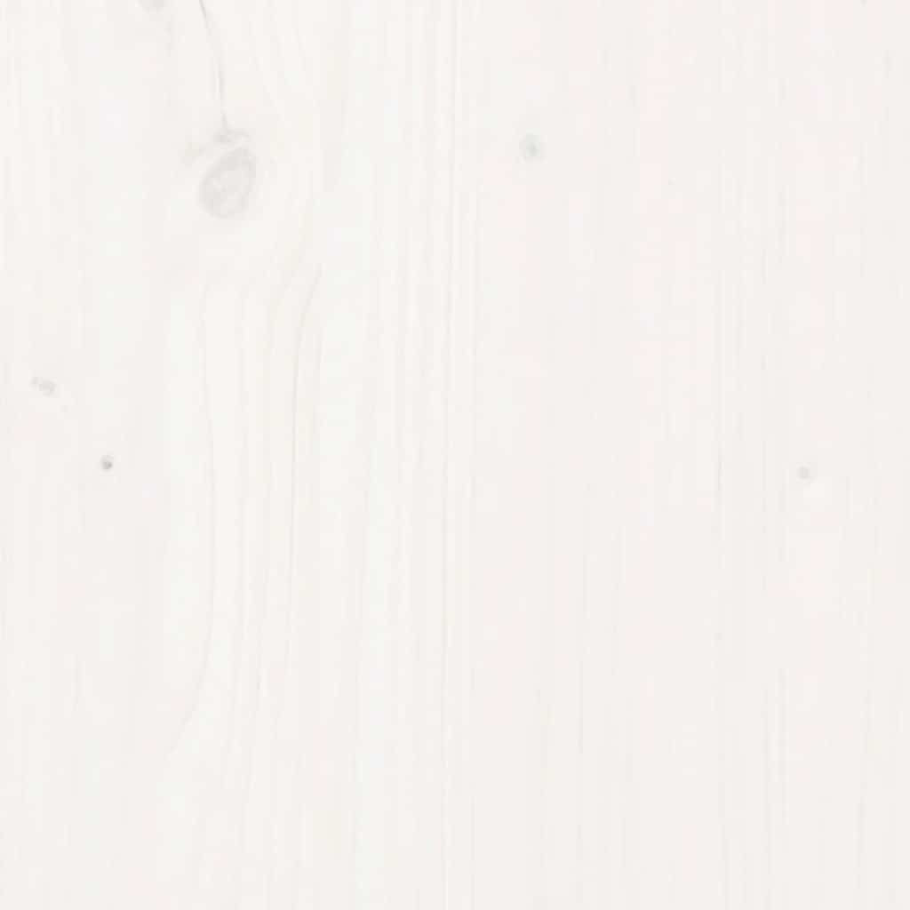 Kids Bed Frame White 80x160 cm Solid Wood Pine