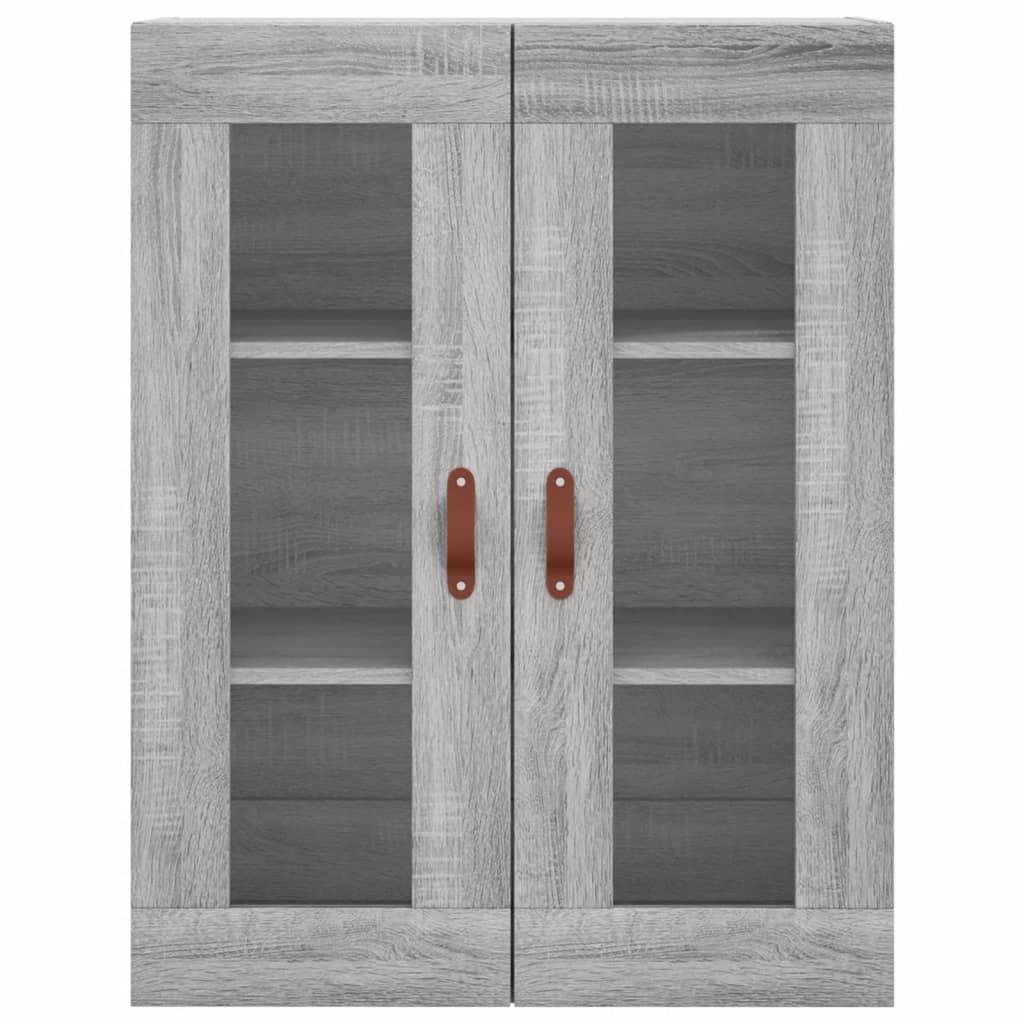 Wall Mounted Cabinets 2 pcs Grey Sonoma Engineered Wood
