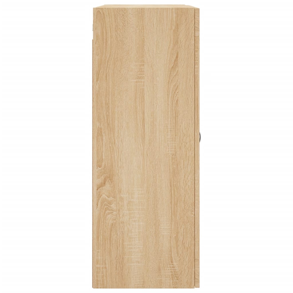 Wall Mounted Cabinets 2 pcs Sonoma Oak Engineered Wood