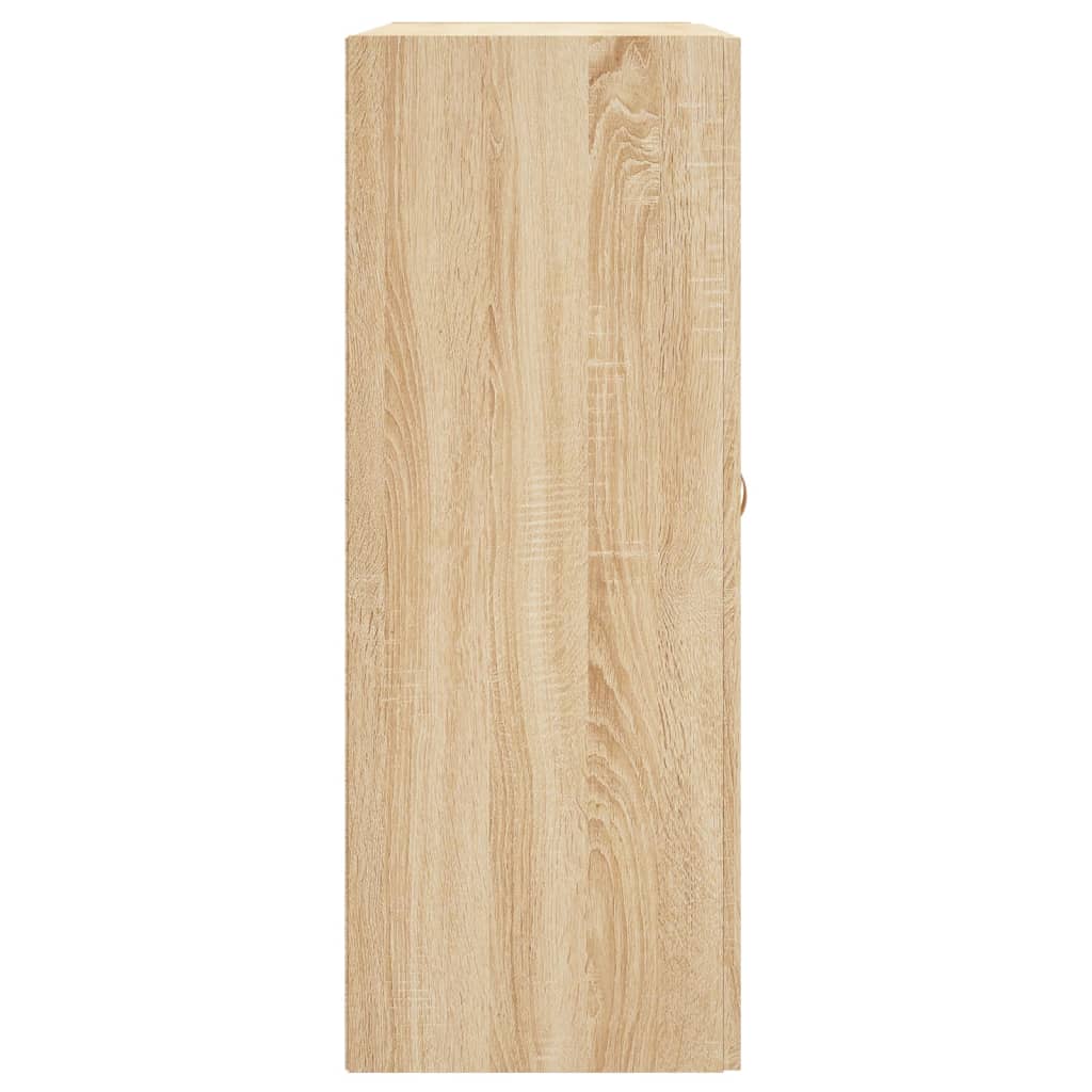 Wall Mounted Cabinets 2 pcs Sonoma Oak Engineered Wood