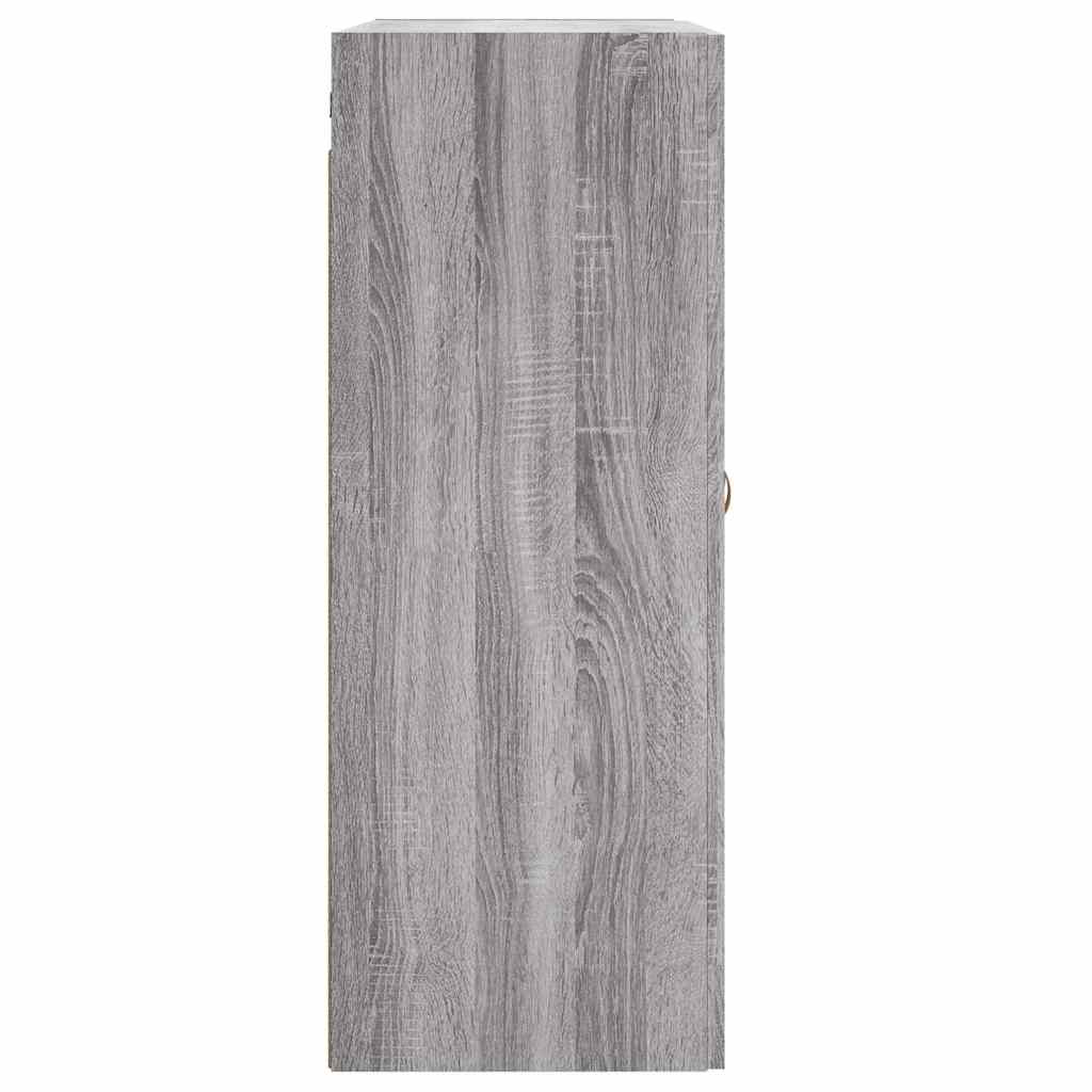 Wall Mounted Cabinets 2 pcs Grey Sonoma Engineered Wood
