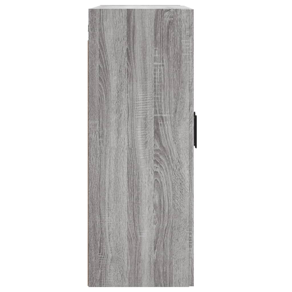 vidaXL Wall Mounted Cabinets 2 pcs Grey Sonoma Engineered Wood