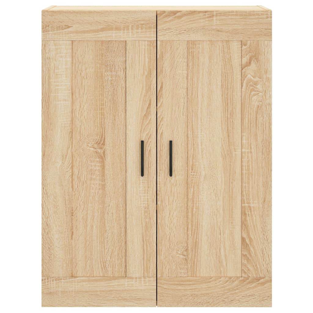 vidaXL Wall Mounted Cabinets 2 pcs Sonoma Oak Engineered Wood