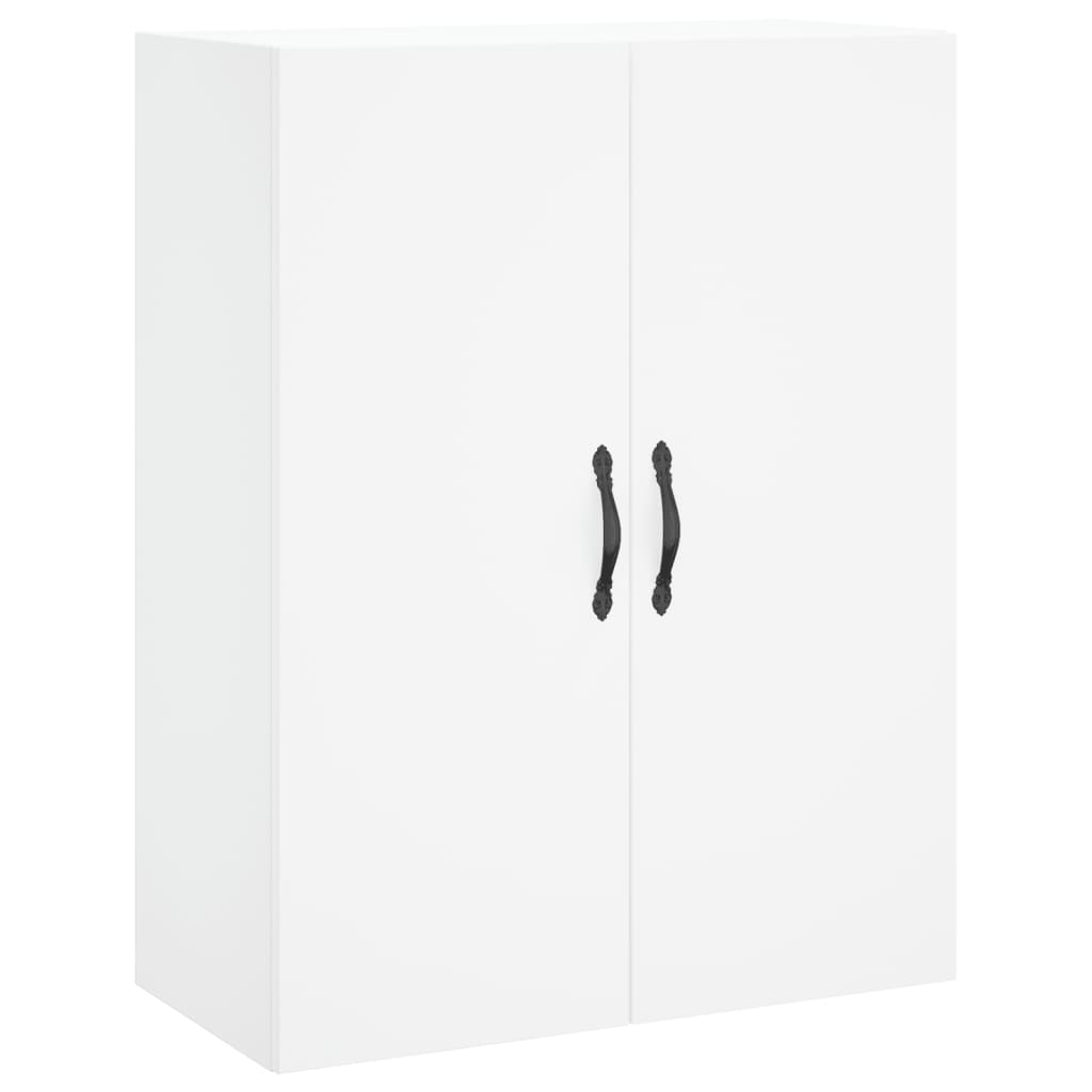 Highboard White 69,5x34x180 cm Engineered Wood