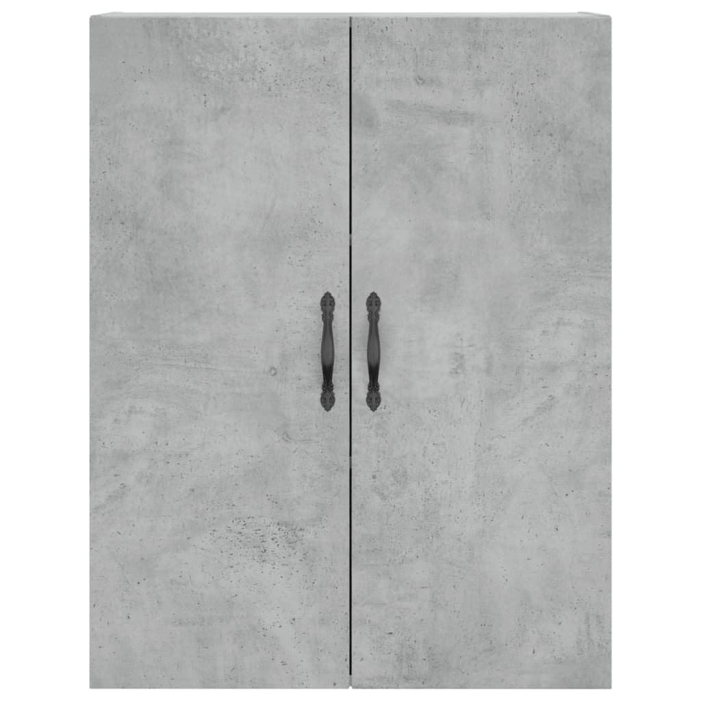 Highboard Concrete Grey 69,5x34x180 cm Engineered Wood