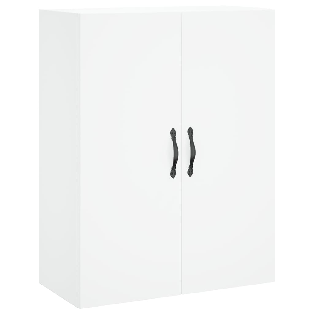 Highboard White 69,5x34x180 cm Engineered Wood