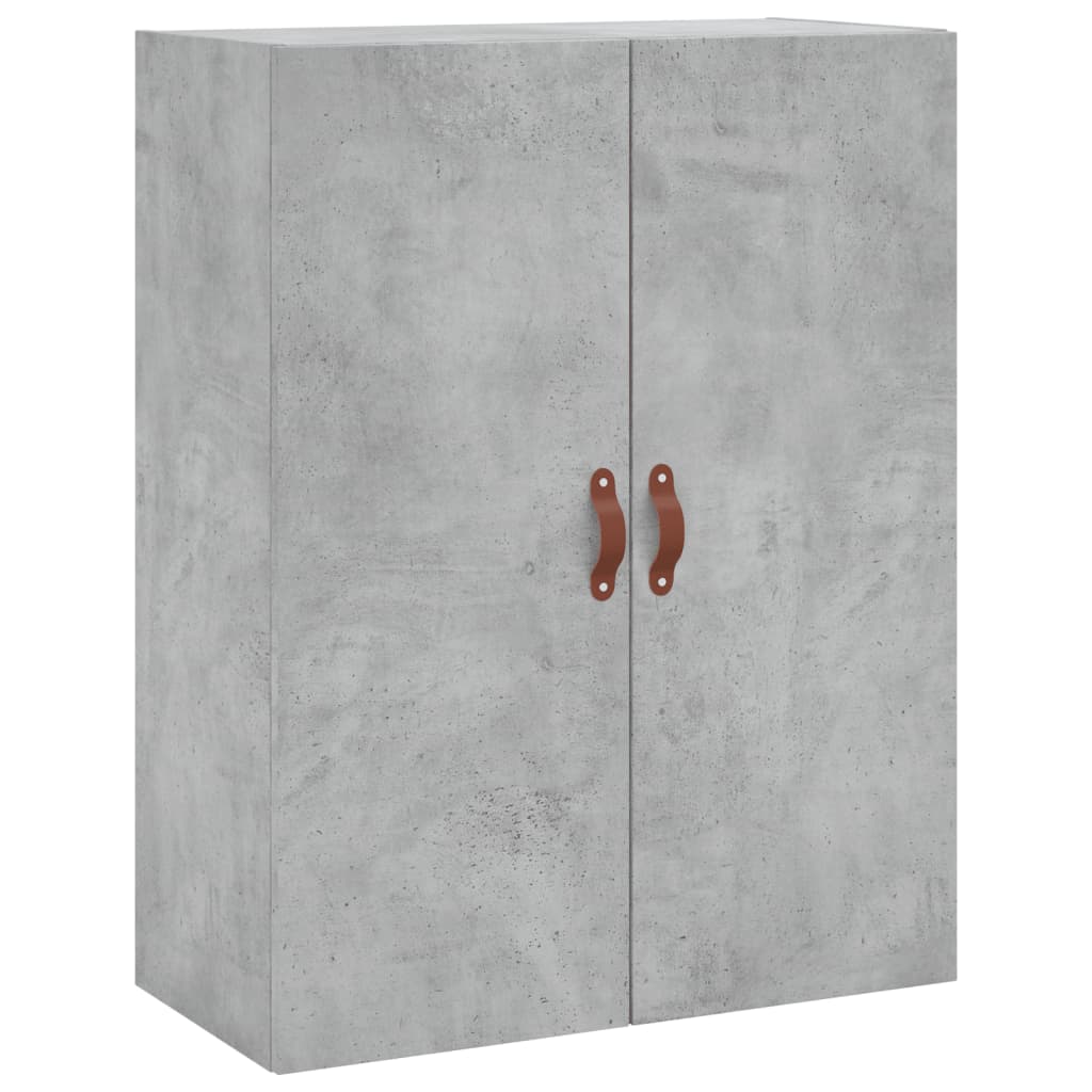 Highboard Concrete Grey 69,5x34x180 cm Engineered Wood