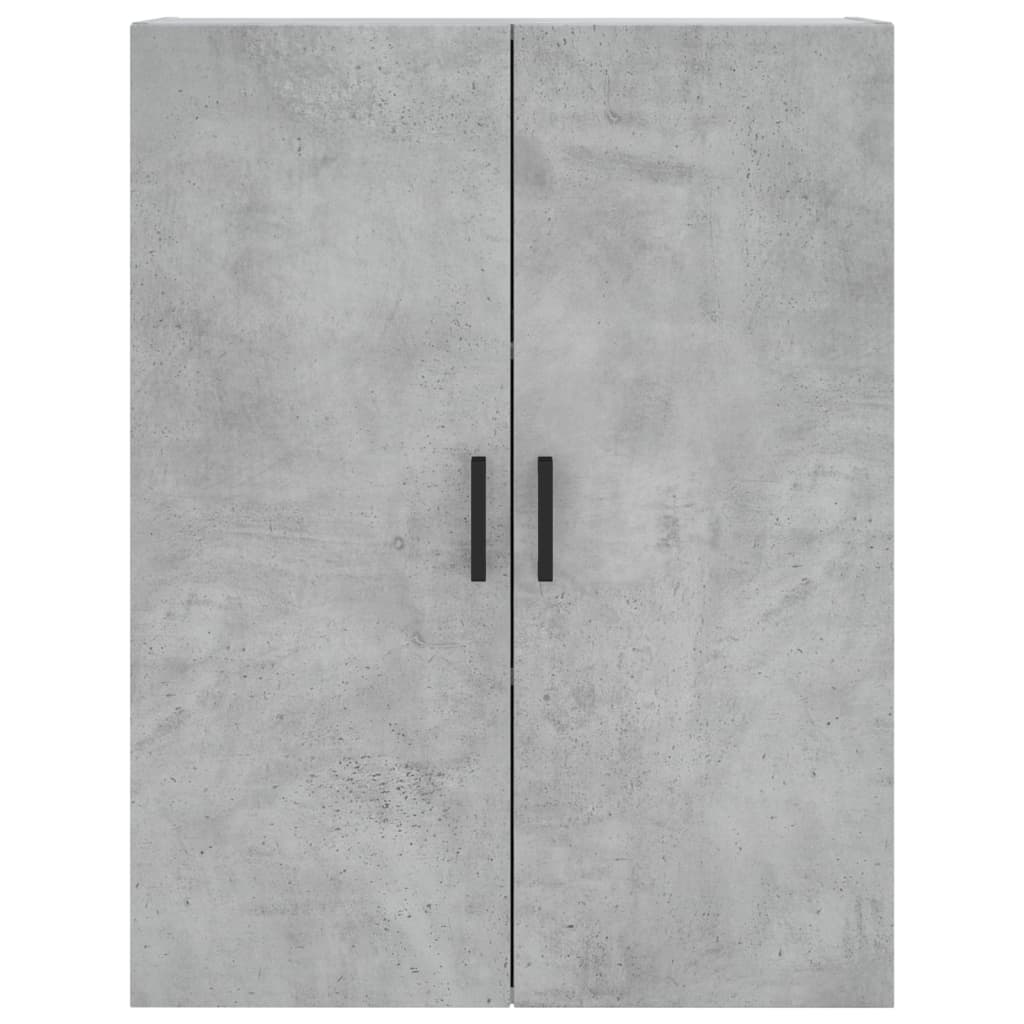 Highboard Concrete Grey 69,5x34x180 cm Engineered Wood